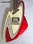 Photo Reference electric Backlund guitar for lefties model 100 Metallic Red