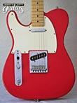 Photo Reference used lefty guitar electric Fender Telecaster American Standard Hot Rod Red 2000