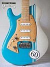 Photo Reference new left hand guitar electric Malinoski Rodeo 331 Racing Blue 60