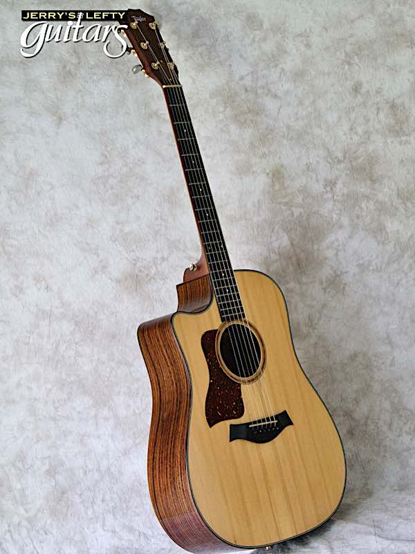 sale guitar for lefthanders used acoustic 2001 Taylor 710CE No.140 Side View