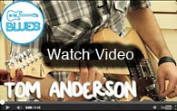 Video Anderson Mongrel Telecaster (SSH) Tele left handed guitar from Jerry's Lefty Guitars