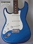 Photo Reference used lefty guitar electric Fender Stratocaster American Standard Lake Placid Blue 2011