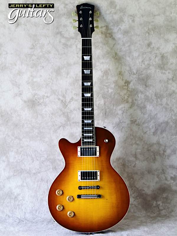 for sale left hand guitar Eastman SB59 Goldburst No.464 Front view